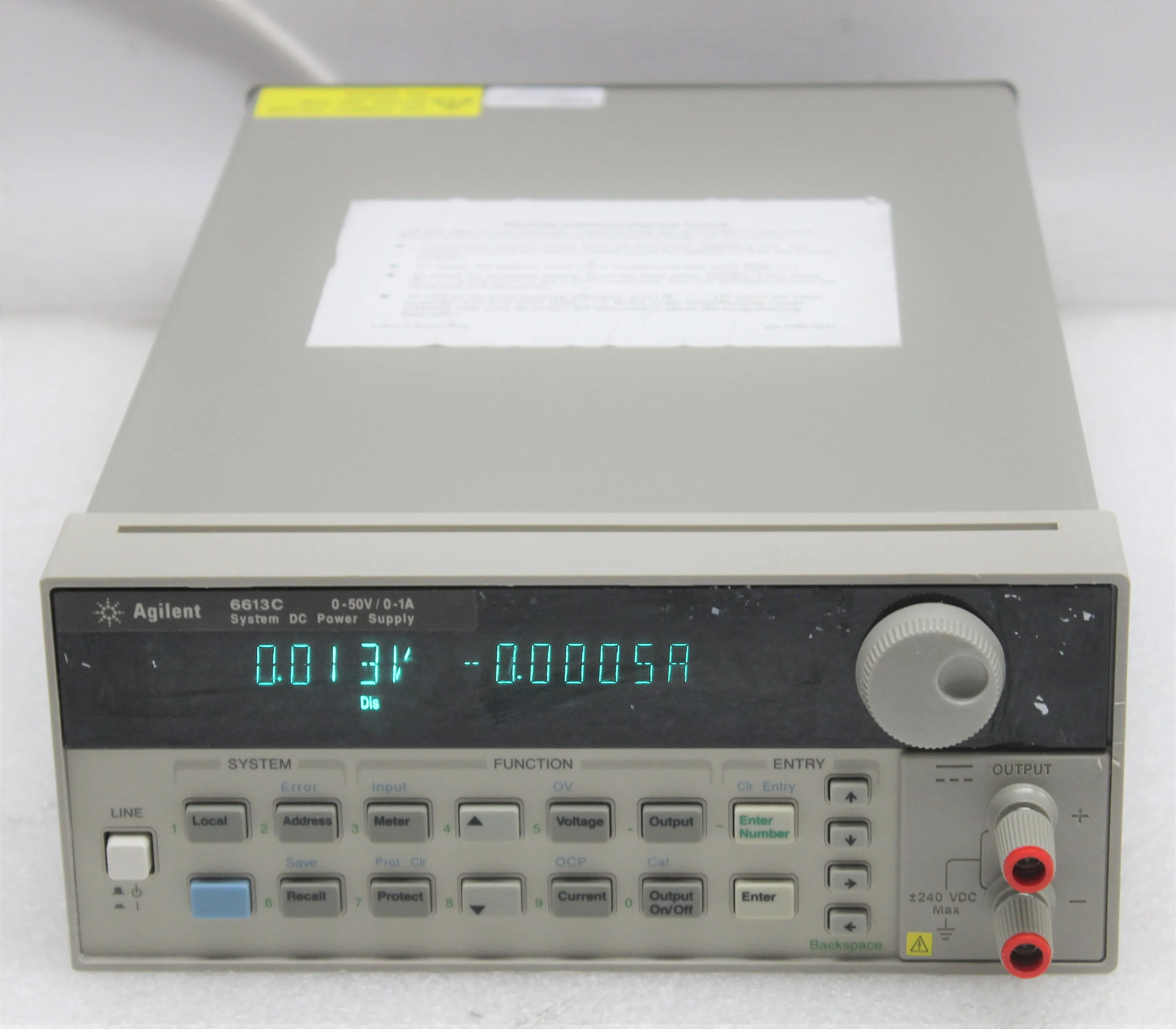 Agilent 6613C Power Supply, 50W, Single Output - Used