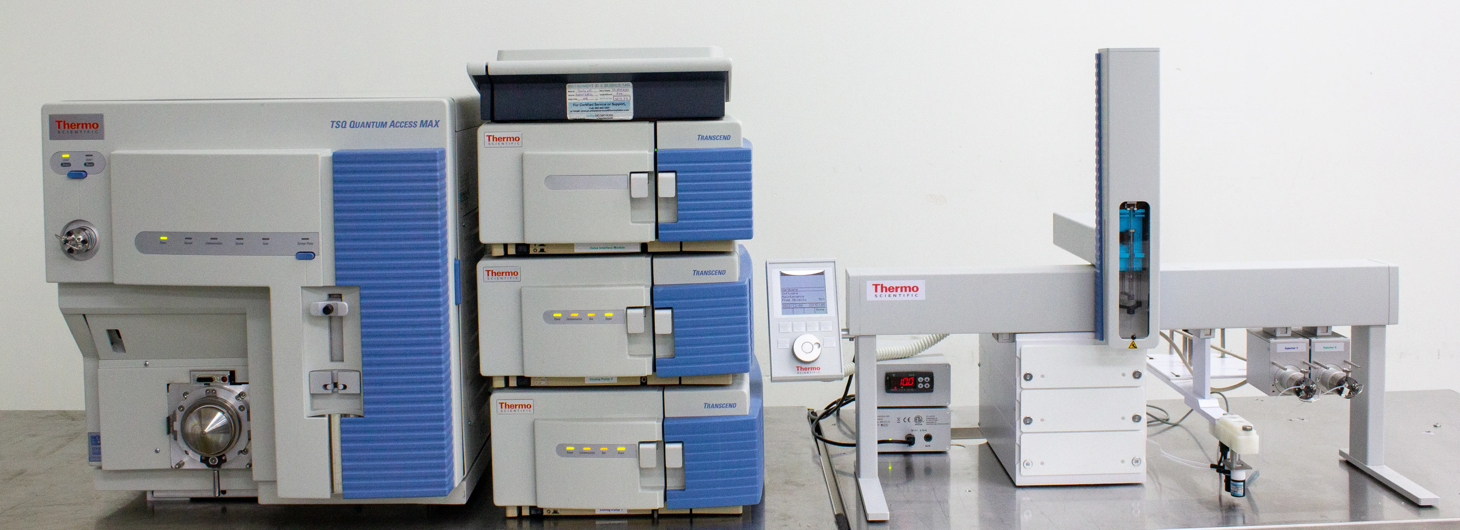 Thermo Transcend LX1 HPLC w/ TSQ Quantum Access Max Mass Spec