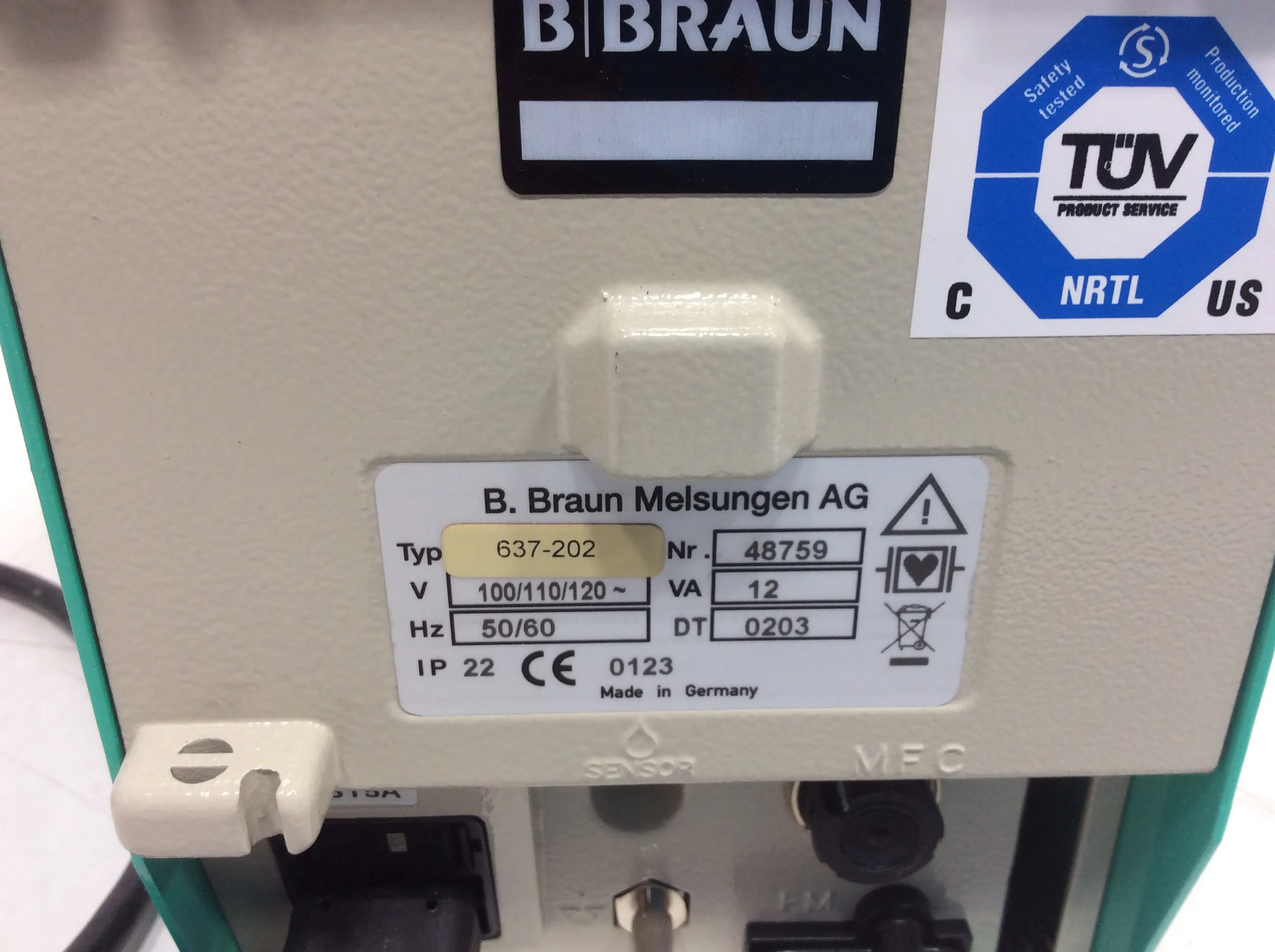 B Braun Vista Basic IV Infusion Pump