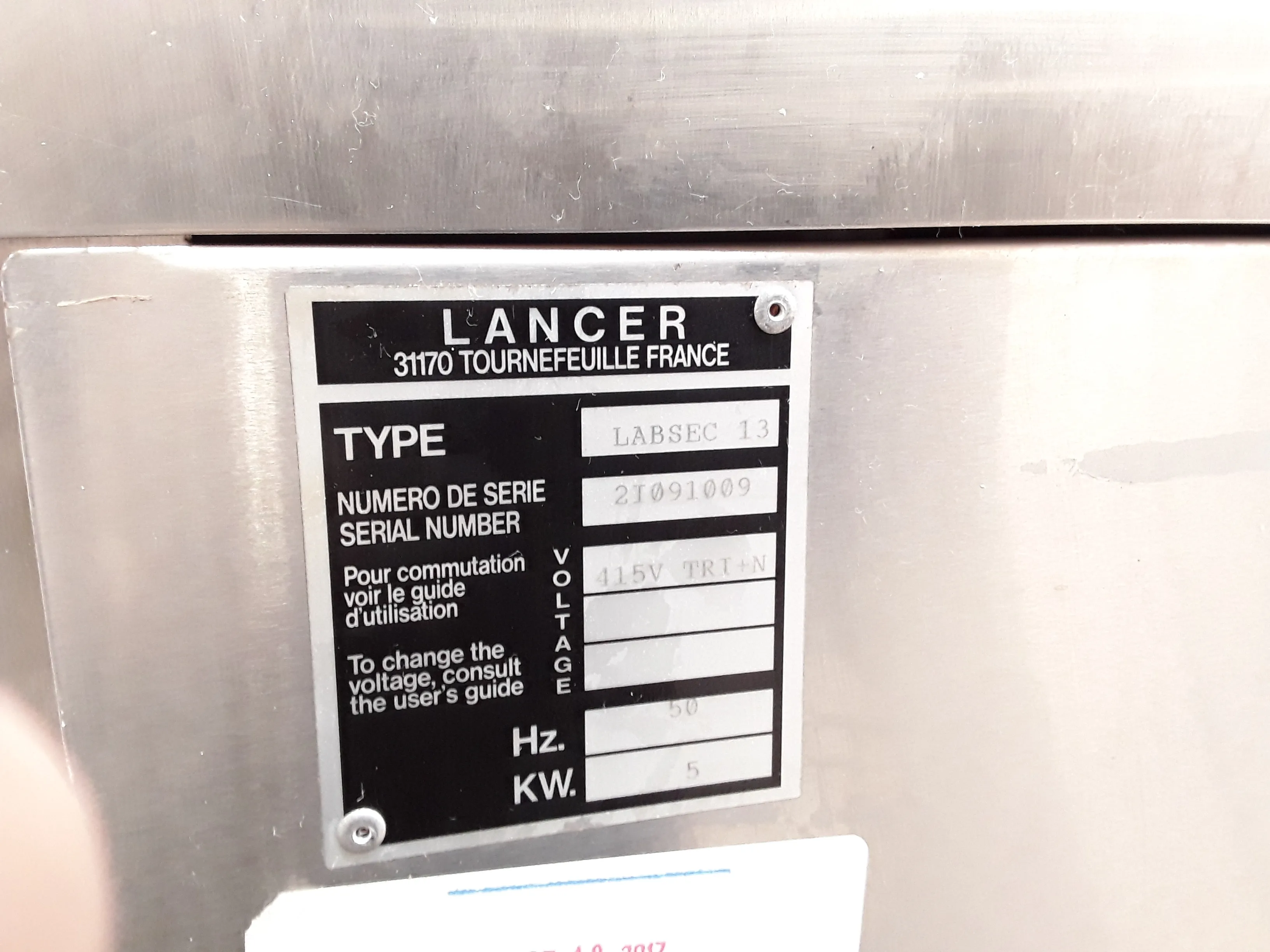 Lancer Labsec 1300 Free standing Glassware Dryer