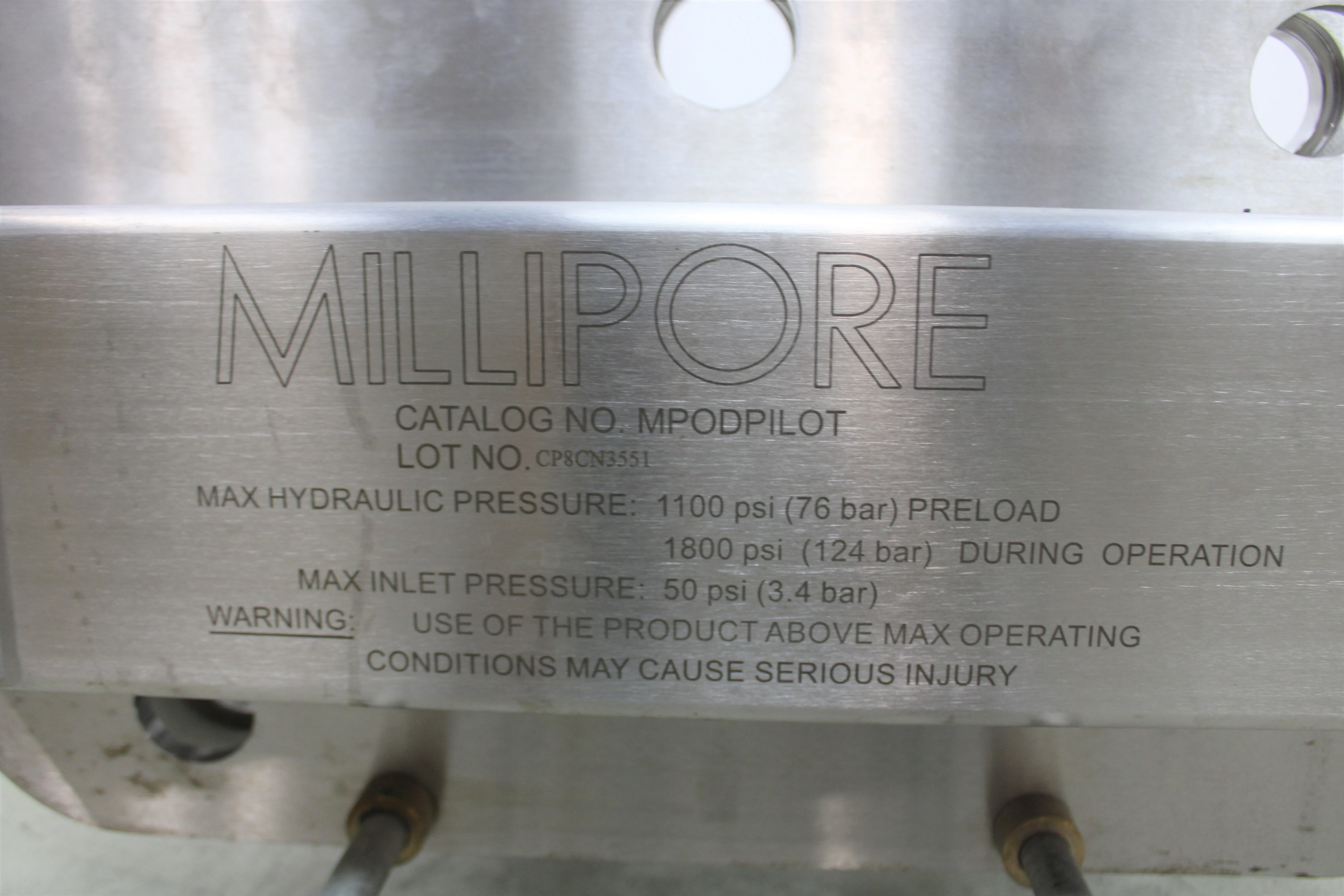 Millipore Pilot Scale Holder MP0DPIL0T