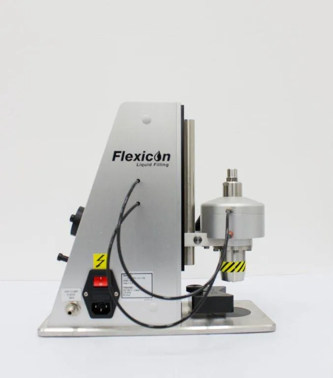 Flexicon FS10 Semi Automatic Capping Machine Liquid Filling 93-100-100