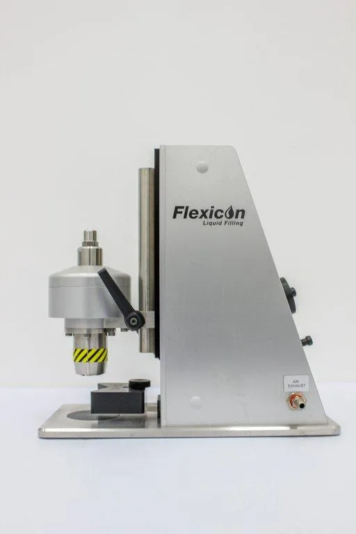 Flexicon FS10 Semi Automatic Capping Machine Liquid Filling 93-100-100