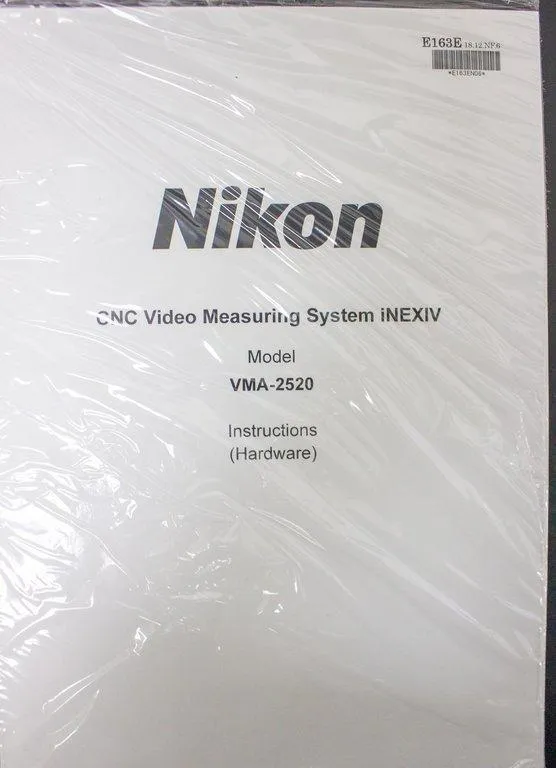 Nikon VMA-2520 Multi-Sensor Measuring System with PC & Table