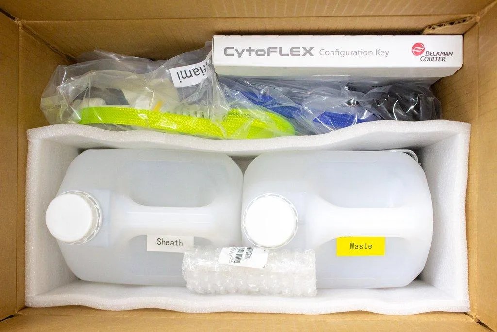 Beckman Coulter CytoFLEX S Flow Cytometer with 4 Lasers (Chassis Assembly C07822)