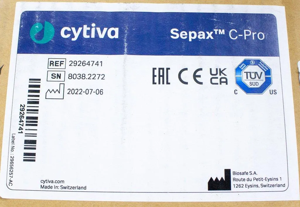 Cytiva Sepax C-Pro Cell Processing Instrument 29264741 (New in factory sealed box)