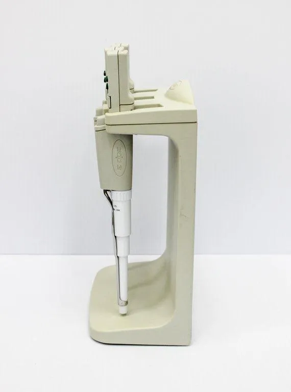 Rainin E3 Rapid Charge Stand & qty-3 EDP3-Plus Digital Pipettes - Used Laboratory Equipment