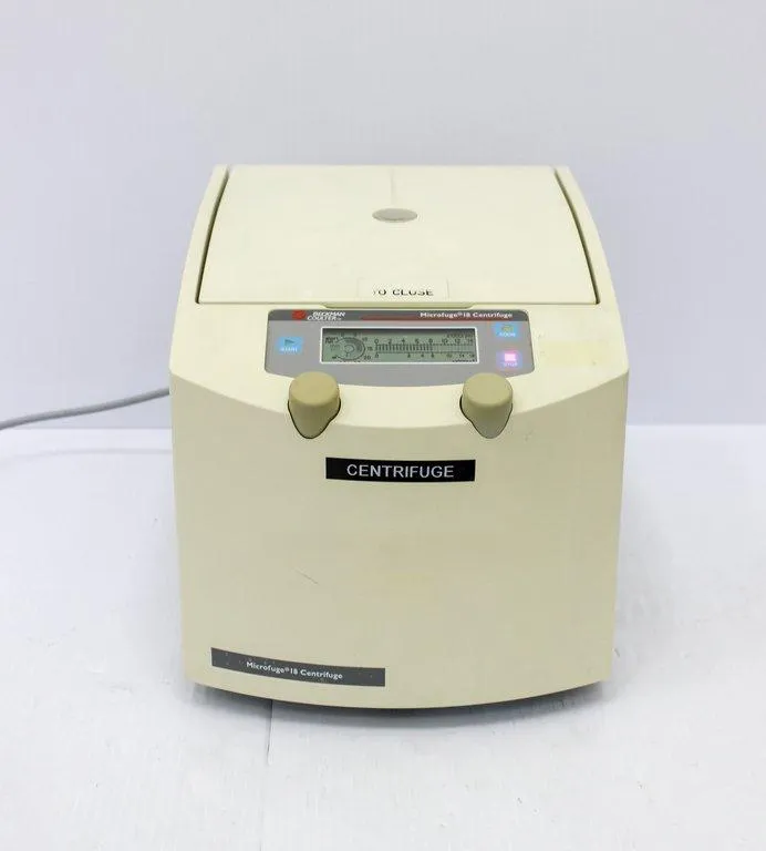 Beckman Coulter Microfuge 18 Centrifuge