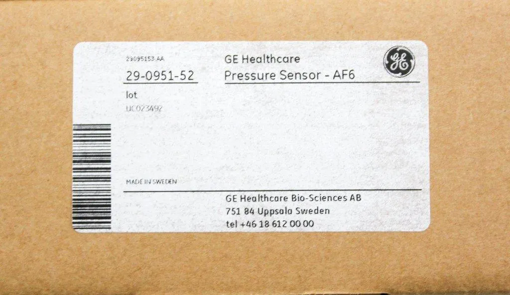 GE Healthcare Pressure Sensor -AF6  29-0951-52