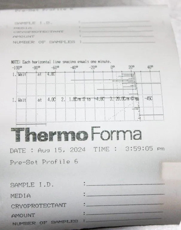 Thermo Fisher Scientific 7452 CryoMed Ultra Low Freezer - Lab Cold Storage Equipment