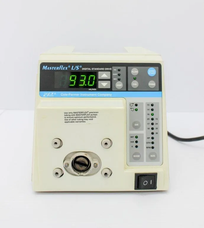 Cole Parmer 7523-50 Masterflex L/S Digital Standard Drive and Easy-Load Peristaltic Pump