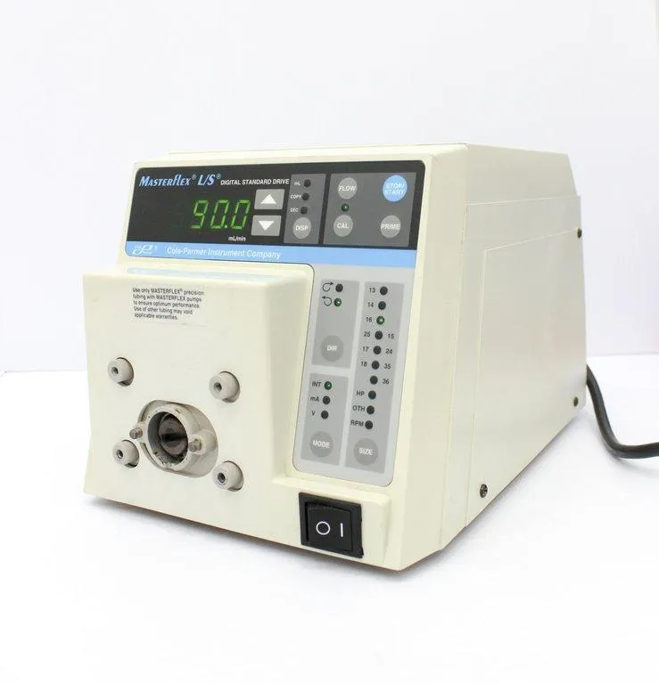 Cole Parmer 7523-50 Masterflex L/S Digital Standard Drive and Easy-Load Peristaltic Pump