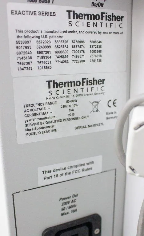 Thermo Scientific Q Exactive Mass Spectrometer System