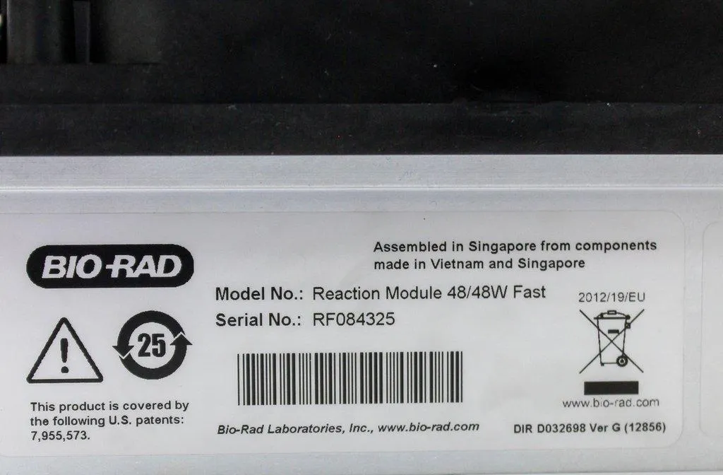 Bio Rad Reaction Module 48/48W Fast Dual well block