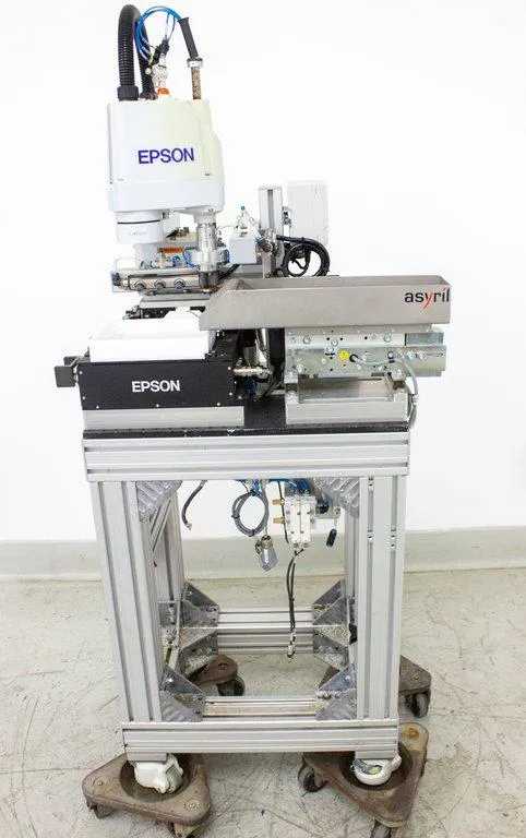 Epson G3-351S SCARA Robot on Custom Cart