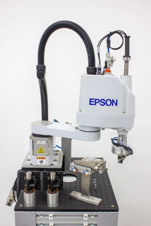 Epson G3-351S Scara Robot on Custom Cart - Used Lab Equipment