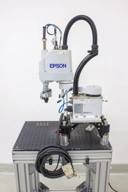 Epson G3-351S Scara Robot on Custom Cart - Used Lab Equipment