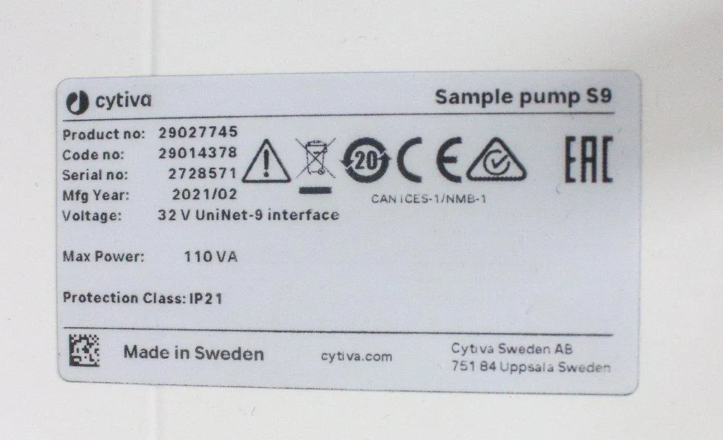 Cytiva AKTA Pure 25 M with Fraction Collector F9-C & Sample Pump S9 Chromatography System