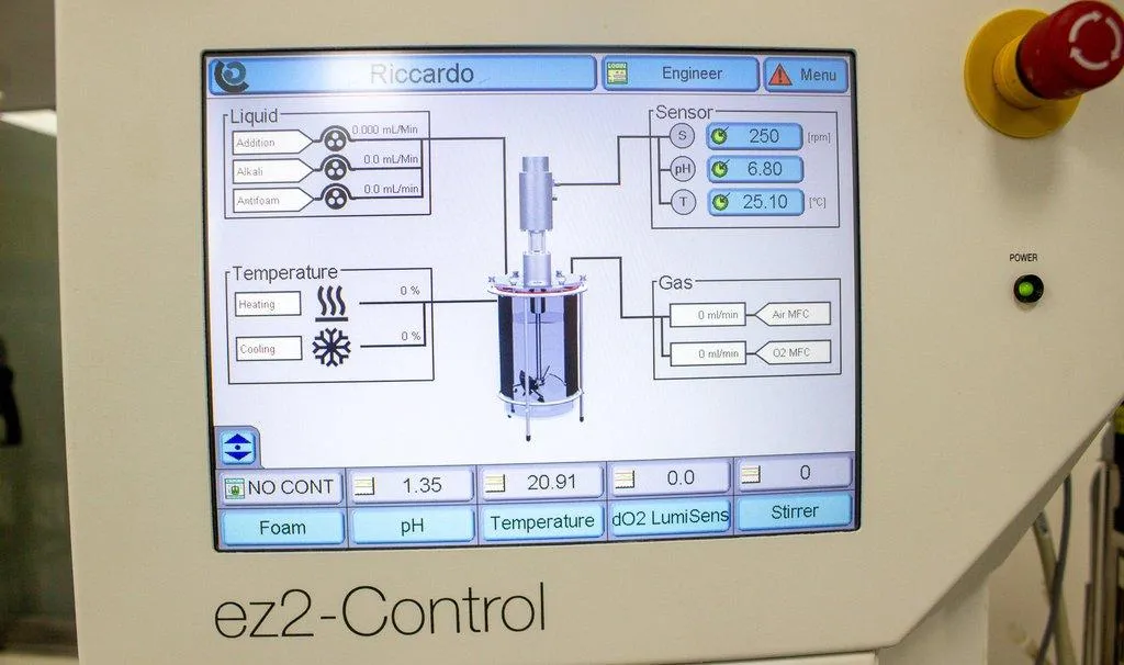 Applikon ez2-Control Bioreactor System with A10 Chiller, Stirrer, and Heating Blanket