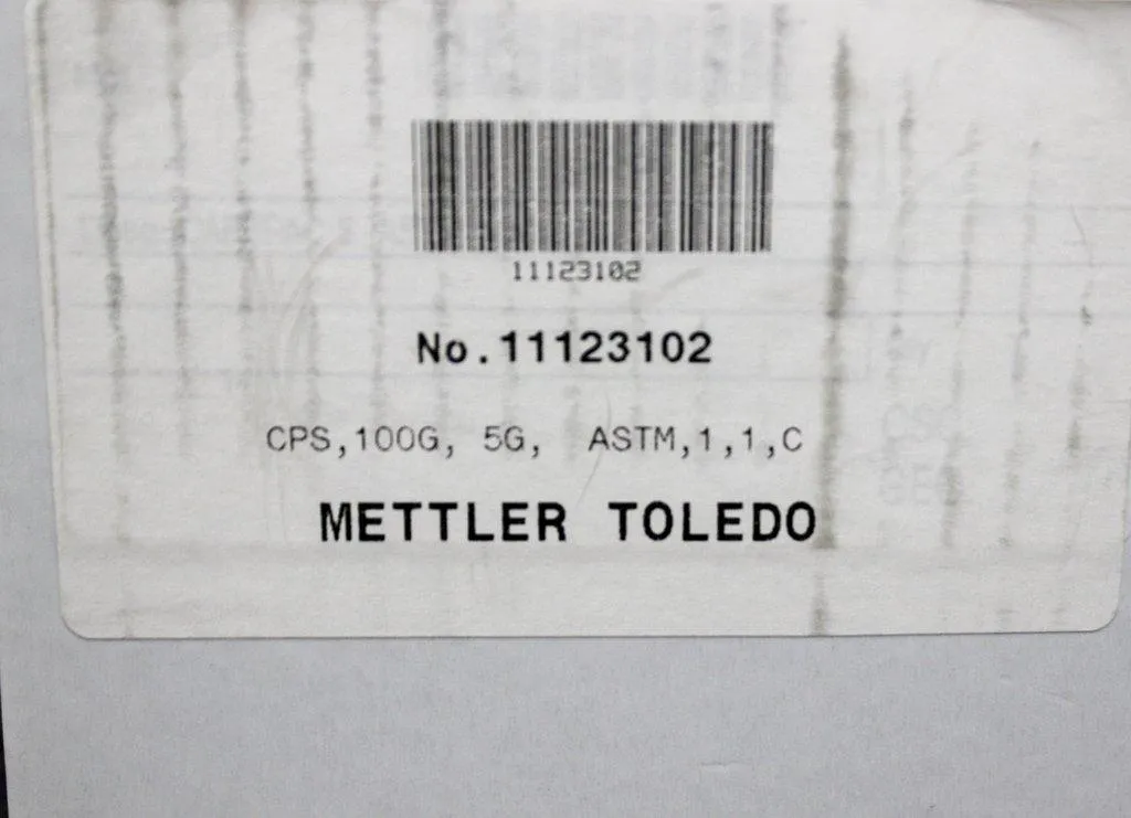 Mettler-Toledo 11123102 CarePac 5g/100g Cal. Small kit