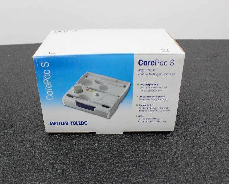 Mettler-Toledo 11123102 CarePac 5g/100g Cal. Small kit