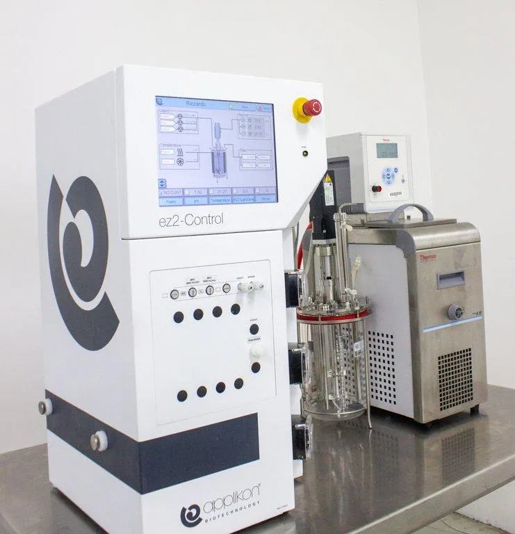 Applikon ez2-Control Bioreactor System with A10 Chiller, Stirrer, and Heating Blanket