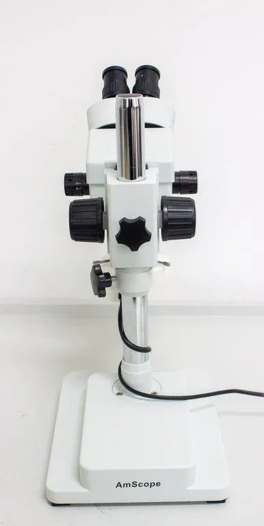 AmScope Stereo Microscope with Fluorescent Ring Light Model FRL8