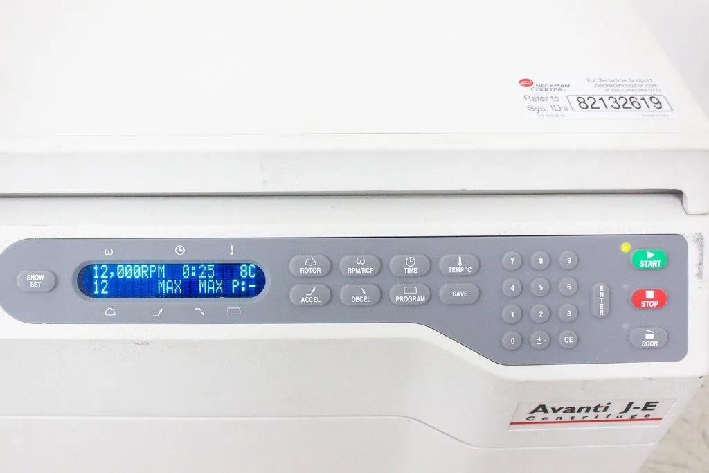 Beckman Coulter Avanti J-E Centrifuge 4.0L 21,000 RPM with 30-Day Warranty