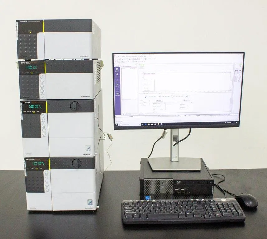 Shimadzu Prominence Preparative HPLC System with SPD-20A UV-VIS Detector