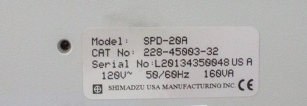 Shimadzu Prominence Preparative HPLC System with SPD-20A UV-VIS Detector