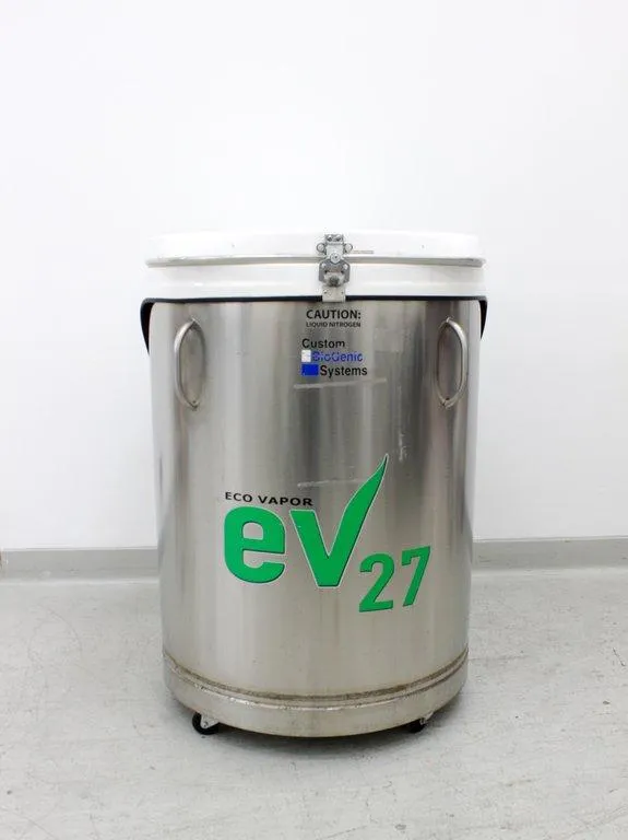 Custom Biogenic Systems EV-27 AB Eco Vapor Nitrogen Freezer