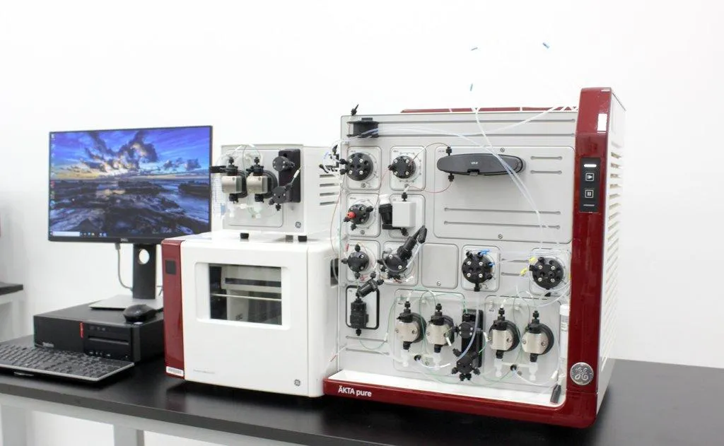 Akta Pure 25M HPLC System with Fraction Collector and Sample Pump