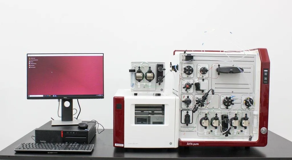 Akta Pure 25M HPLC System with Fraction Collector and Sample Pump