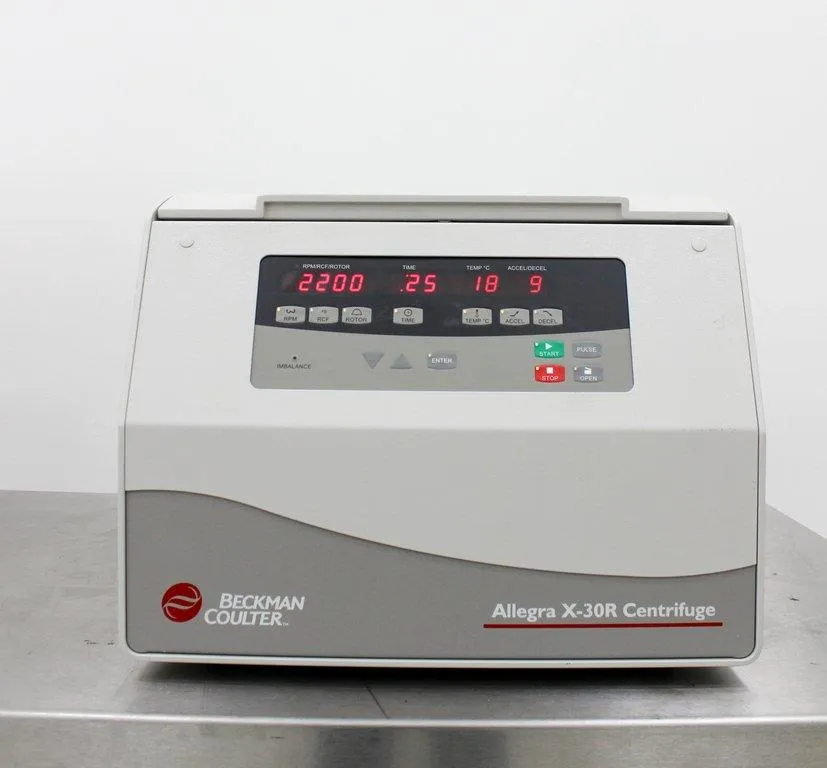 Beckman Coulter Allegra X-30R Centrifuge B06320