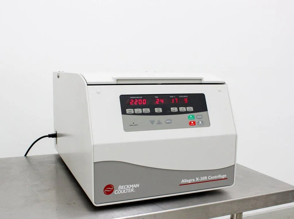 Beckman Coulter Allegra X-30R Centrifuge B06320