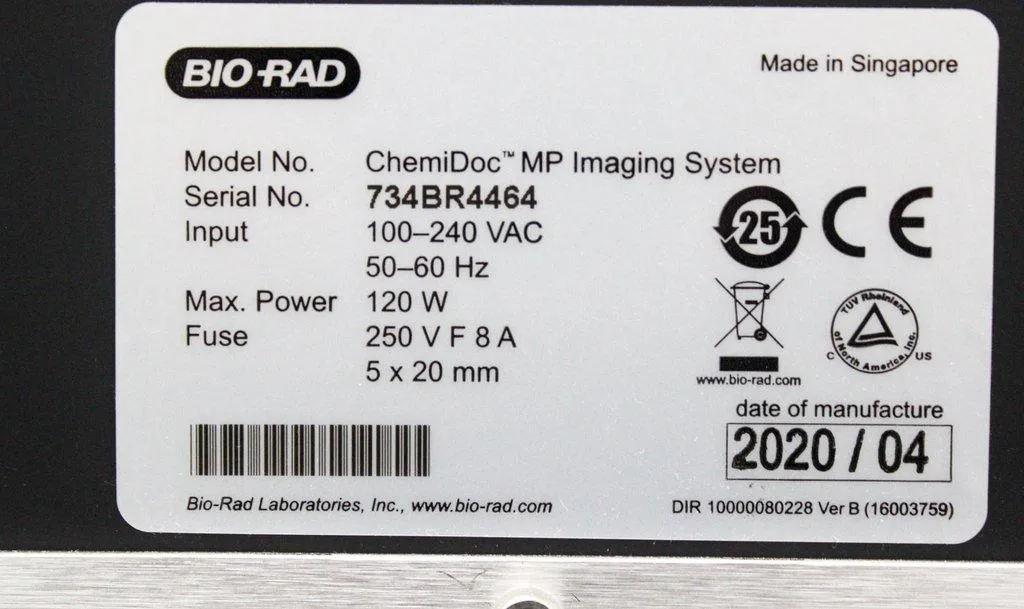 BIO-RAD ChemiDoc MP Imaging System