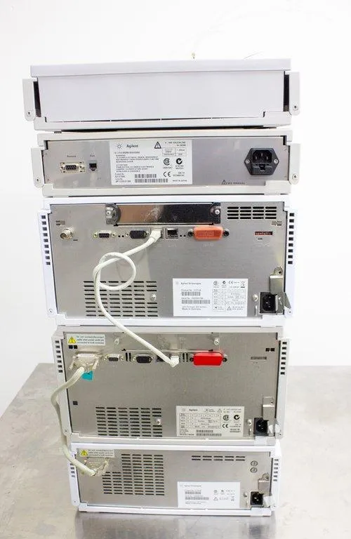 Agilent HPLC System with Bin Pump, Degasser ALS, FC/ALS Therm, Solvent Rack