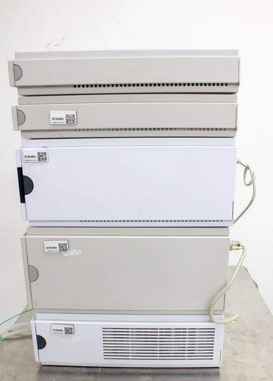 Agilent HPLC System with Bin Pump, Degasser ALS, FC/ALS Therm, Solvent Rack