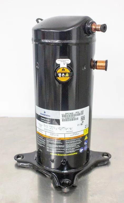 Emerson Copeland Scroll Compressor ZP51K6E-PFV-830