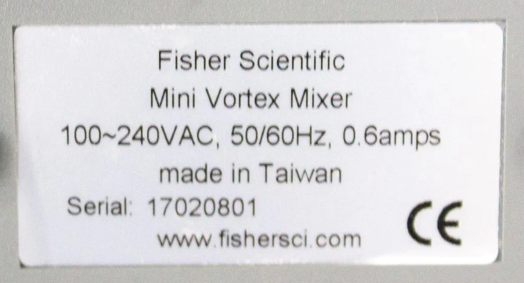 Fisher Scientific Mini Vortex Mixer