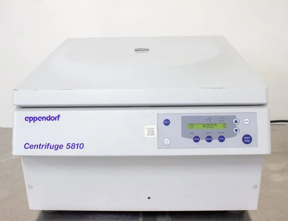 Eppendorf Centrifuge 5810 with A-4-62 Rotor