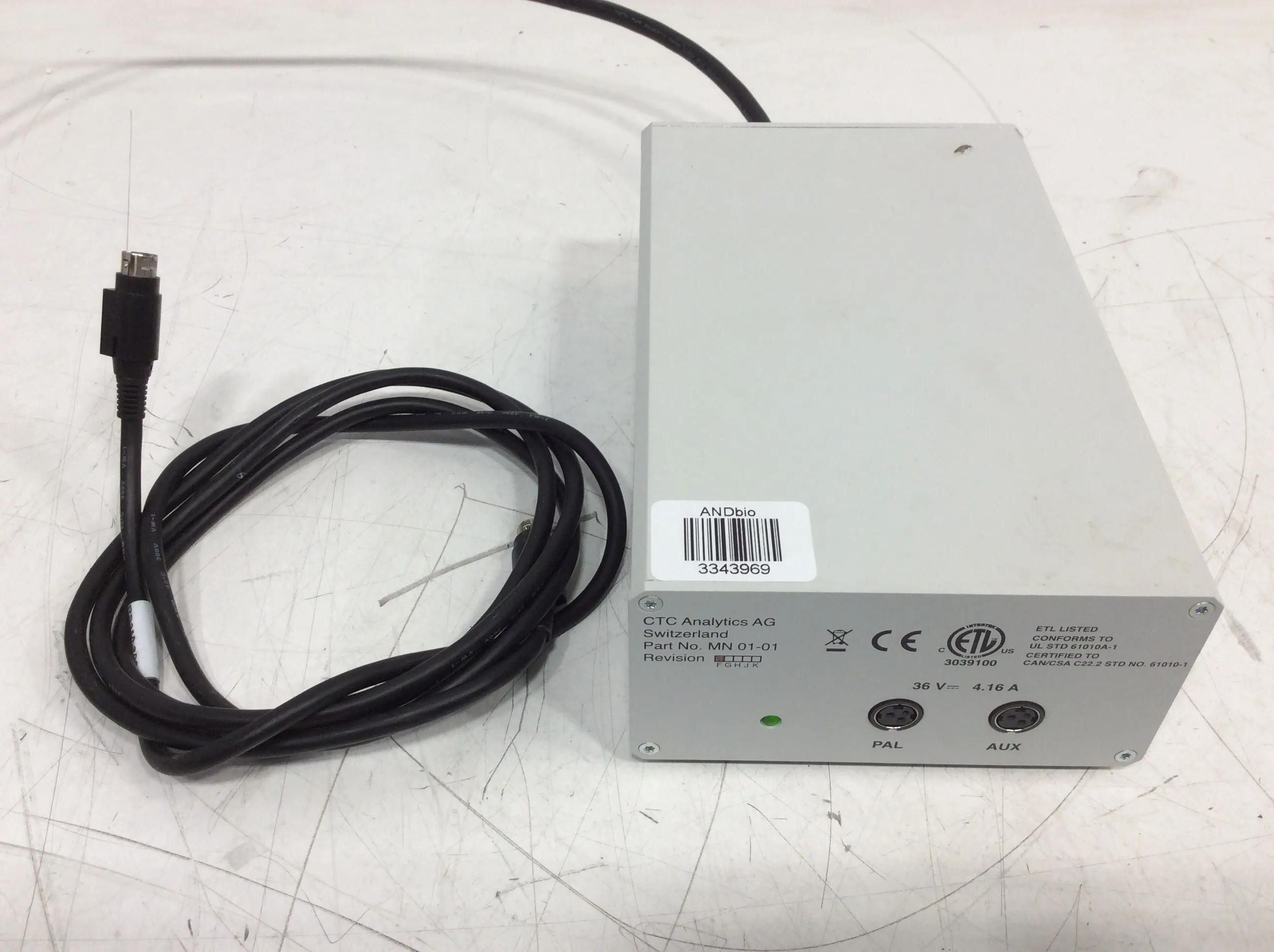 CTC Analytics AG MN 01-00 Power Supply