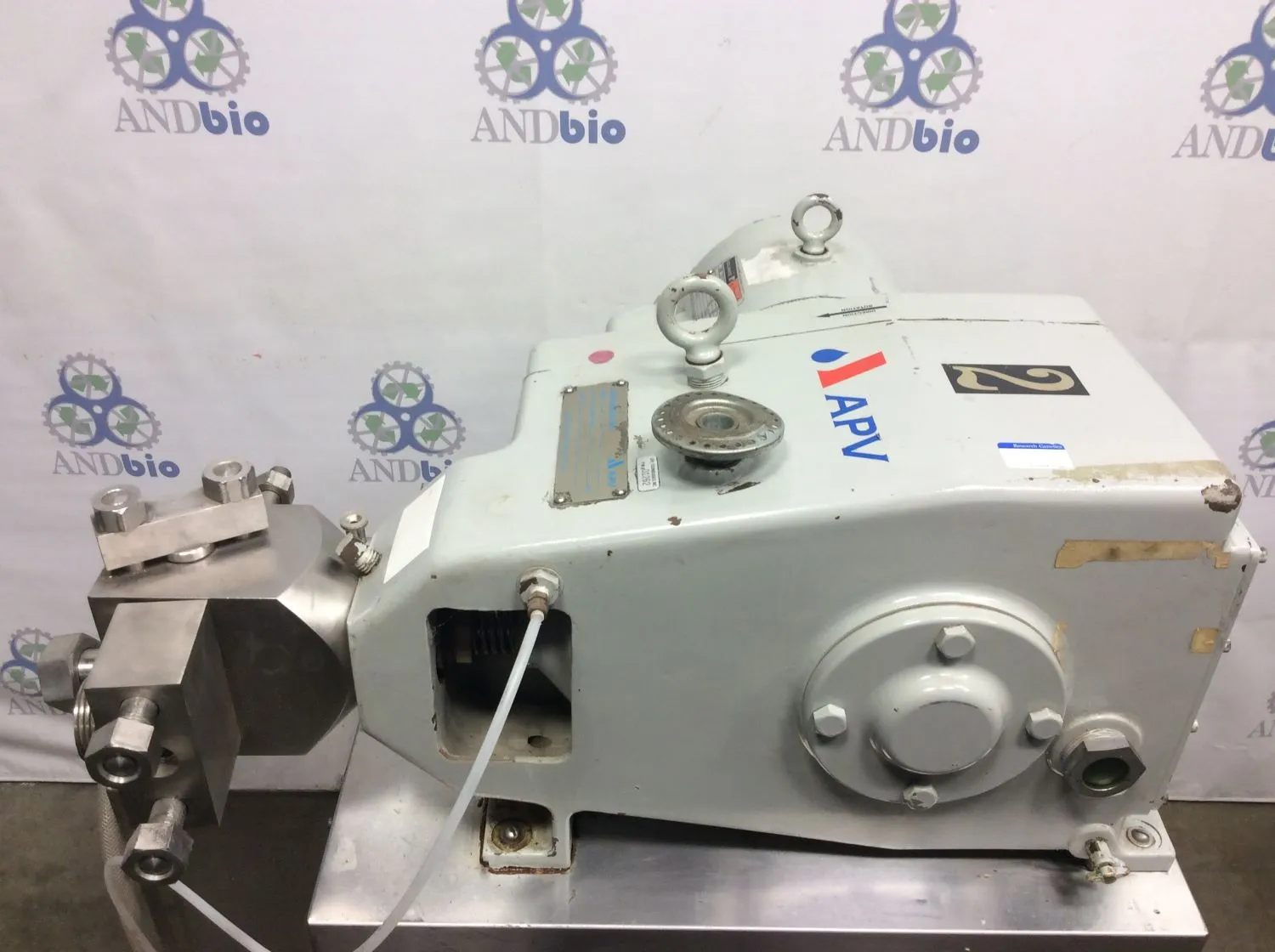 APV Model 15MR-8TBA Single Piston Homogenizer