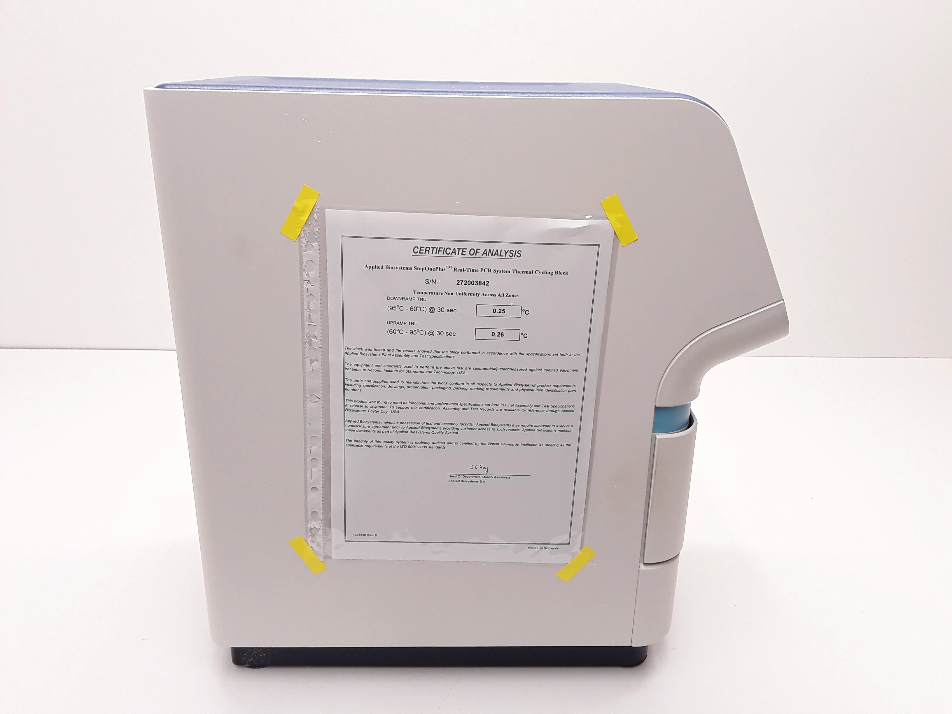 Applied Biosystems Real-Time PCR System StepOnePlus Model 272003842