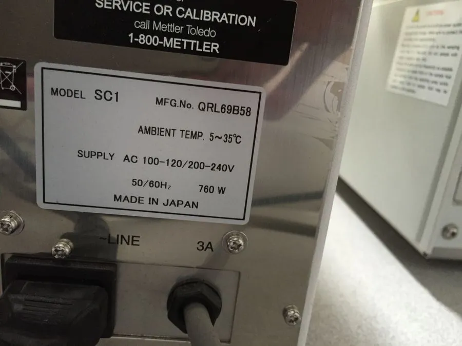 Mettler-Toledo SC1 Density Meter