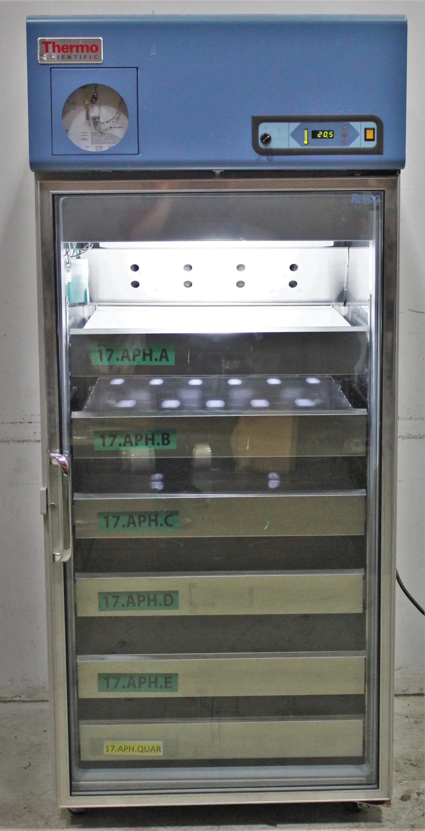 Thermo Scientific Revco REB3004A Upright Blood Bank Refrigerator