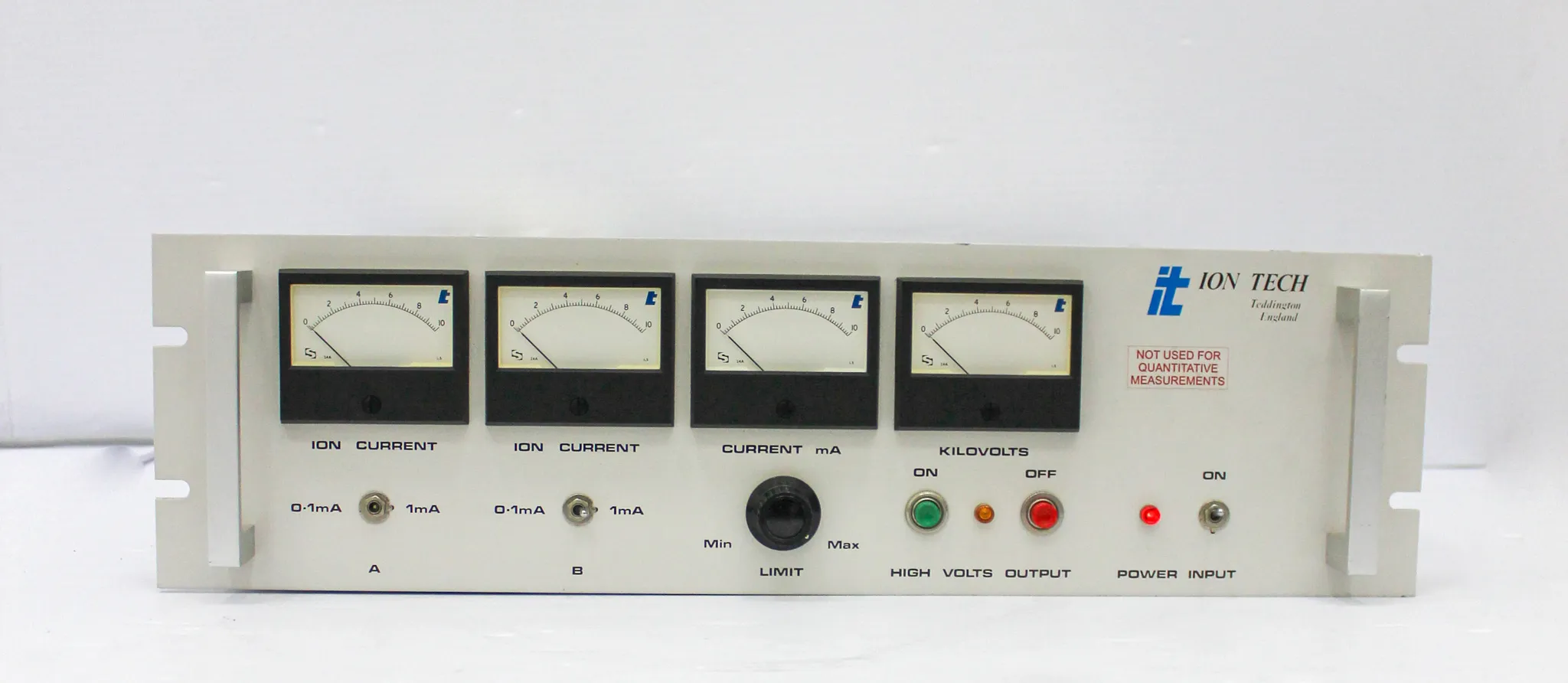 High Voltage Ion Pump Power Supply B50 by it Ion Tech