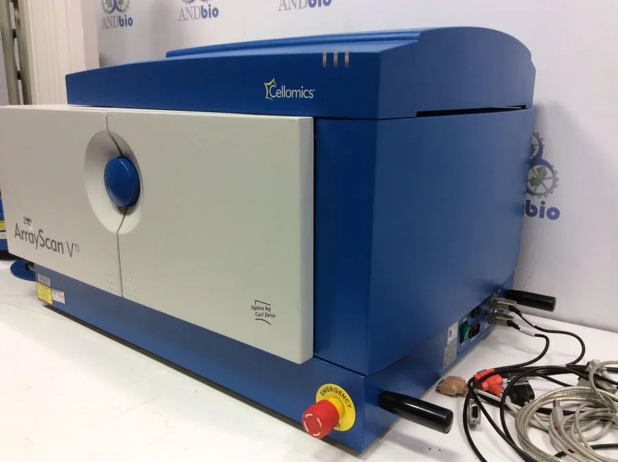 Cellomics ArrayScan VTI Optics by Carl Zeiss w/Microplate Stacker & Plate Holders