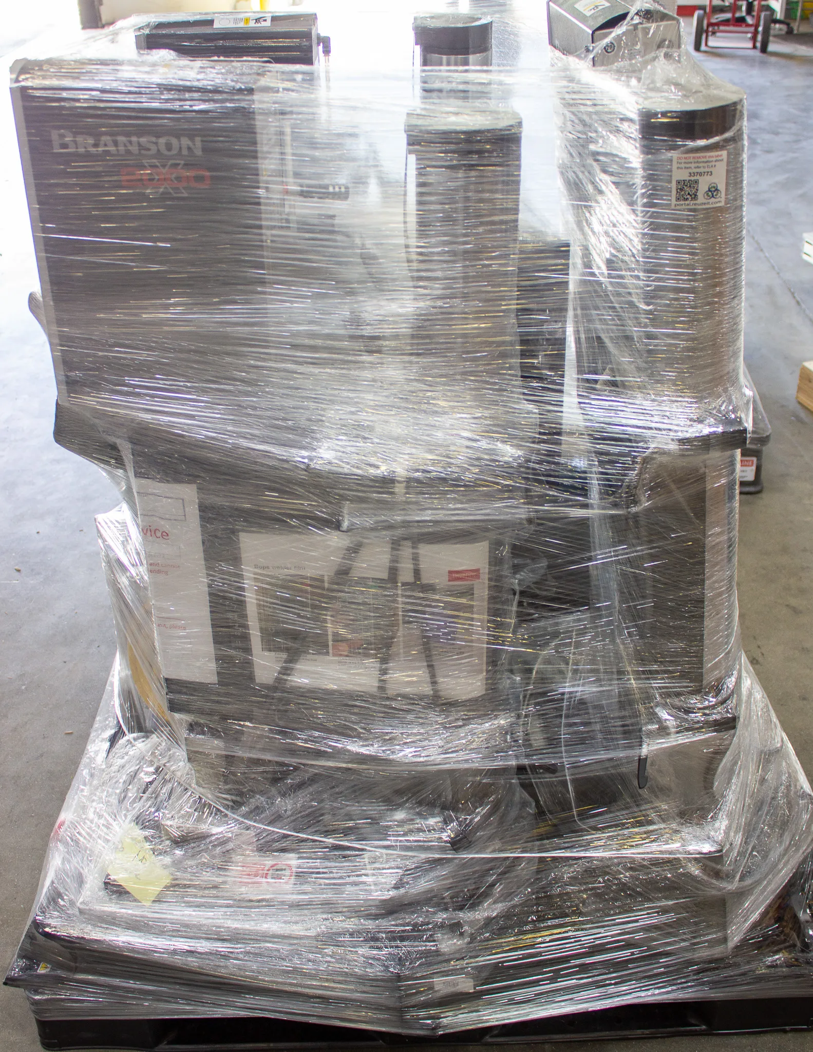 Miscellaneous Pallet of Branson X 2000 Equipment (Storage)