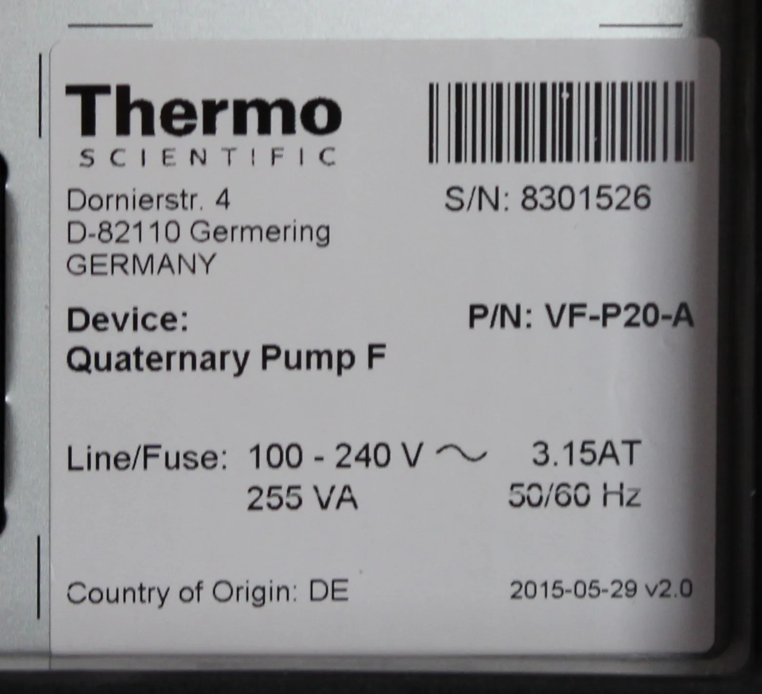 Thermo Scientific Complete Vanquish HLPC System